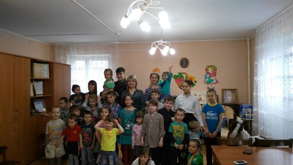 Встреча волонтеров КОМК им. Рахманинова с детьми из приюта