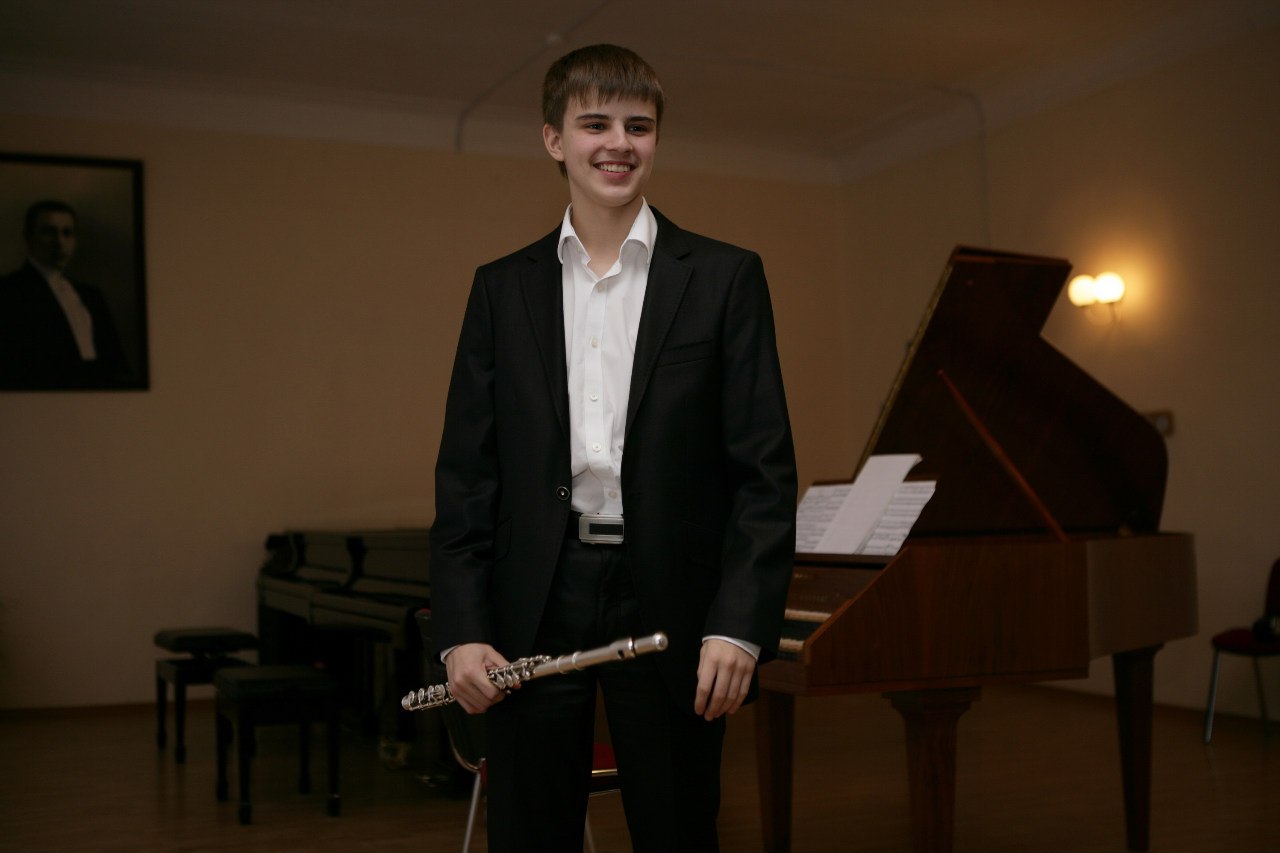 Сольный концерт Андрея Кривенко (флейта)